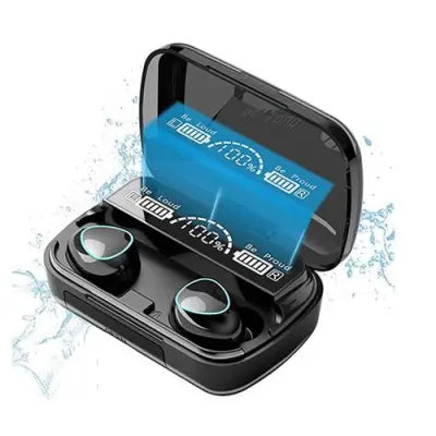 M10 Air buds Wireless Bluetooth EarBuds Stereo Earphones with Power bank Bluetooth