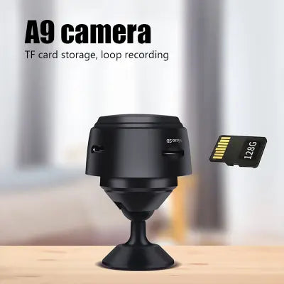 Wireless WiFi A9 Camera Magnet Hidden Mini Camera 1080P HD